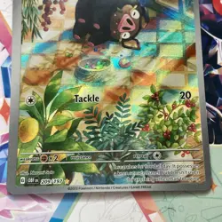 Pokemon Lechonk Sv03 Obsidian Flames 209/197 Holo Illustration - Ultra Rare Mint - Image 2