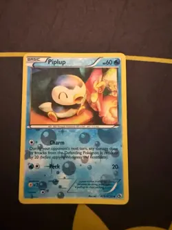Pokemon TCG Pokemon Piplup Uncommon Holo LP - Image 1