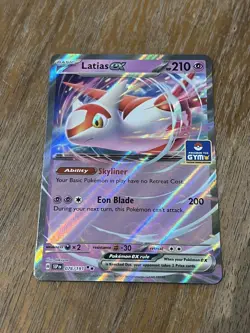 Pokemon TCG Gym Latias ex 076/191 Asia Exclusive Surging Sparks - Image 1