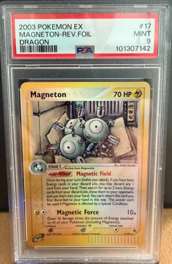 2003 Pokemon EX Dragon Magneton Reverse Holo 17/97 PSA 9 - Image 1