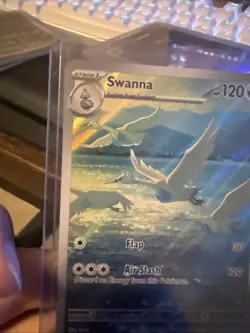 Swanna 110/086 Sv: White Flare Illustration Rare Pokemon TCG NM - Image 5