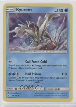 Kyurem Holo Pokemon Sun & Moon Unbroken Bonds #50 - Image 1