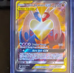 Latias & Latios GX 170/181 Sm-Team Up TAG TEAM Alternate Full Art Holo UR！ - Image 1