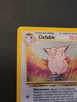Pokemon TCG Clefable Holo Rare Card Base Set 2, 5/130 - Image 5
