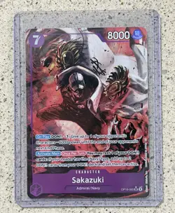 OP16-065 Sakazuki ALT ART - One Piece TCG - The Time of Battle English - Image 1