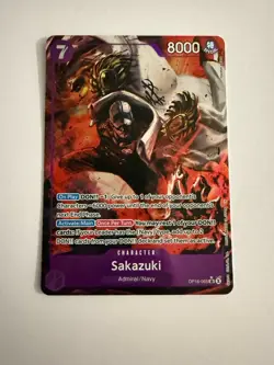 OP16-065 Sakazuki ALT ART - One Piece TCG - The Time of Battle English - Image 1