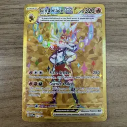 Cinderace ex 163 Sv: Scarlet & Violet Promo Cards Holo NM/M Pokemon TCG - Image 1