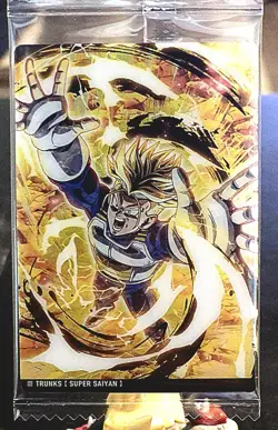 Trunks Super Saiyan Dragon Ball Itajaga Vol.8 Card Sealed Bandai D9 - Image 1