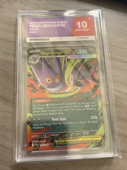 Mega Gengar EX 056/094 - Pokemon Card TCG - Phantasmal Flames ACE 10 - Image 1