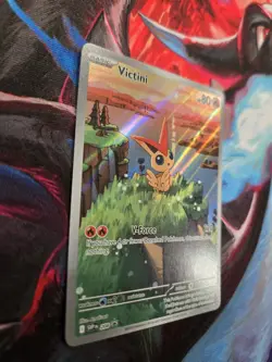 Pokemon TCG SVP Black Star Promo 208 Victini Near Mint Card - Image 2