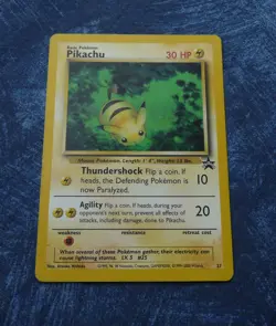 Pokemon Pikachu Black Star Promo 27 Non Holo WOTC card CGC - Image 1