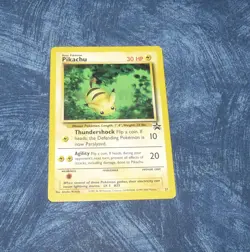 Pokemon Pikachu Black Star Promo 27 Non Holo WOTC card CGC - Image 2
