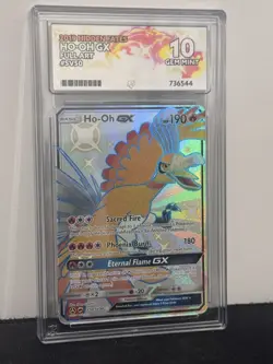 Pokemon TCG | Ho-Oh GX | SV50/SV94 | Hidden Fates | Full Art | ACE 10 - Image 1