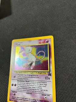 Mew 9 WOTC Holo Black Star Promo Pokemon LP - Image 3