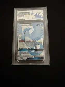 ACE 10 Articuno GX SV54/SV94 Pokemon Hidden Fates Full Art Holo Card - Image 1