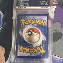 2000 POKEMON PROMO BLACK STAR POKEMON LEAGUE #9 MEW-HOLO PSA 9 - Image 2