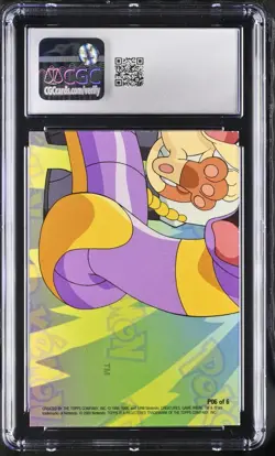 CGC 8 Puzzle Card (Lower Right) P06 Topps Series 3 2000 Pokemon Card - Image 2