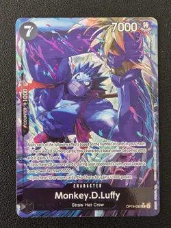 One Piece TCG Monkey D Luffy Alt Art OP15-092 - Image 1