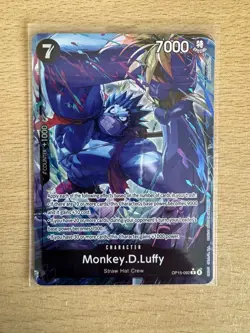 One Piece TCG Monkey D Luffy Alt Art OP15-092 - Image 1