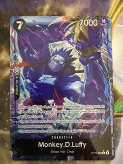 One Piece TCG Monkey D Luffy Alt Art OP15-092 - Image 1