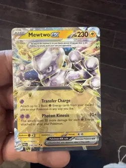 Mewtwo ex - 058/182 - Pokemon Paradox Rift Ultra Rare Card - Image 1