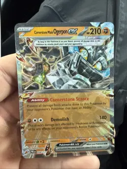 Pokemon - Cornerstone Mask Ogerpon ex - 058/131 - Prismatic Evolutions - Image 1