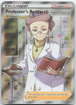 Professor's Research 201/202 SWSH01: Sword & Shield Base Set Pokemon - Image 1