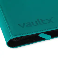 Vault X - 9 Pocket eXo-Tec Zip Binder Folder - Teal Pokemon Chaos Rising Holo - Image 3