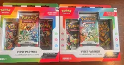 Pokemon TCG: First Partner Illustration Collection Series 1 And 2 New/Sealed - Image 1