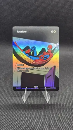 1 x Reprieve - 0005 - Foil - Borderless - Marvel Universe - NM-Mint - MTG - Image 1