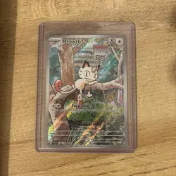 Pokemon TCG Meowth 106/094 Phantasmal Flames Near Mint Condition Card - Image 1