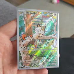 Pokemon TCG Meowth 106/094 Phantasmal Flames Near Mint Condition - Image 1