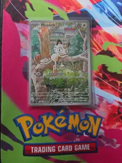 Pokemon TCG Meowth IR 106/094 Phantasmal Flames Near Mint Condition - Image 1