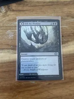 1 x Fell the Profane // Fell Mire - Foil - Modern Horizons 3 - NM-Mint - MTG - Image 2