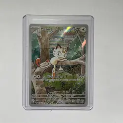 Pokemon TCG Meowth 106/094 Phantasmal Flames Near Mint Condition Card - Image 1