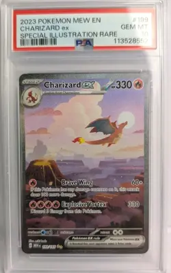 PSA 10 CHARIZARD ex 199/165 | 151 Special Illustration Rare Pokemon Card - Image 1