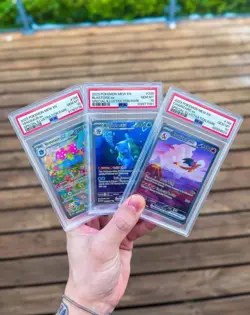 PSA 10 Charizard Venusaur Blastoise ex SAR 201/165 Pokemon Card 151 JP 3 Set UK - Image 1