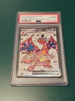 Pokemon - Charizard ex Pemium collect #056 PSA Gem MT 10 - Image 1