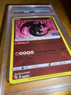 Radiant Charizard 011/078 Pokemon 2022 GO Holo Gem Mint PSA 10 - Image 3