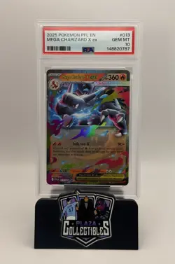 Pokemon TCG Mega Charizard Ex Phantasmal Flames 13/94 - PSA 10 - Image 1