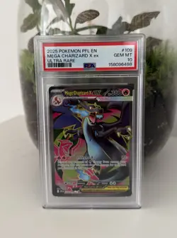 Pokemon TCG Mega Charizard Ex Phantasmal Flames 109/94 - PSA 10 - Image 1