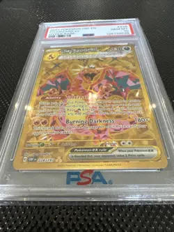 Pokemon TCG Charizard EX Sv03: Obsidian Flames Hyper Rare Card 228/197 PSA 10 - Image 4