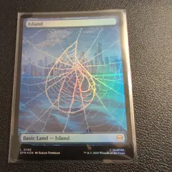 Island 0190 (Foil) Land MTG Spider-Man - Image 1