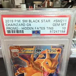 The Pokemon Company Pokemon TCG Charizard GX SM211 Holo PSA 10 - Image 2