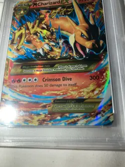 M Charizard ex (Y) X&Y Flashfire 107/106 PSA Gem-Mint 10 Graded Pokemon 2014 - Image 3
