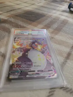 2021 Pokemon SWSH FA/Charizard VMAX Shining Fates #SV107 PSA 10 - Image 3