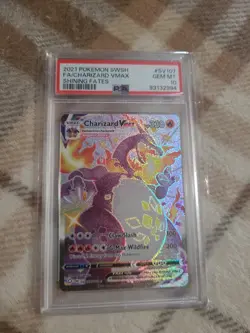 2021 Pokemon SWSH FA/Charizard VMAX Shining Fates #SV107 PSA 10 - Image 4