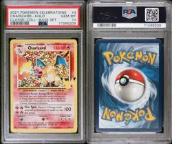 Pokemon Celebrations Charizard 004/102 Holo Rare PSA 10 Gem Mint - Image 3