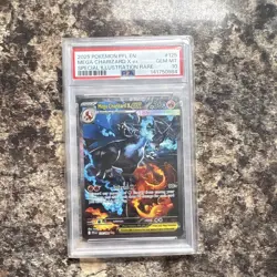 Pokemon TCG Mega Charizard X ex 125/094 SIR Foil EN Me02 PSA 10 - Image 1