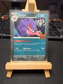 Pokemon TCG Gengar 057/091 - Cosmos Holo - Trick or Trade 2024 - NM - Image 1